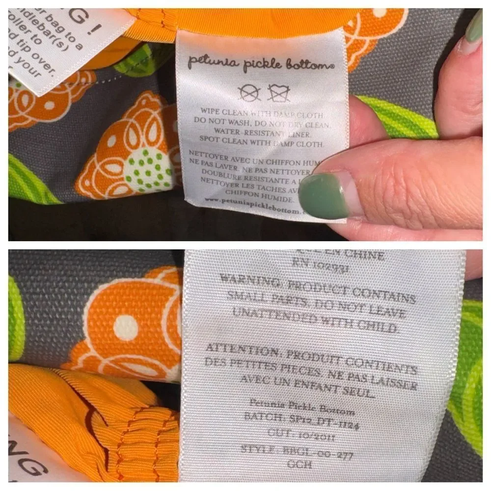 Petunia Pickle Bottom Diaper Bag